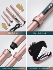 BESTOPE Pro Hair Curling Wand